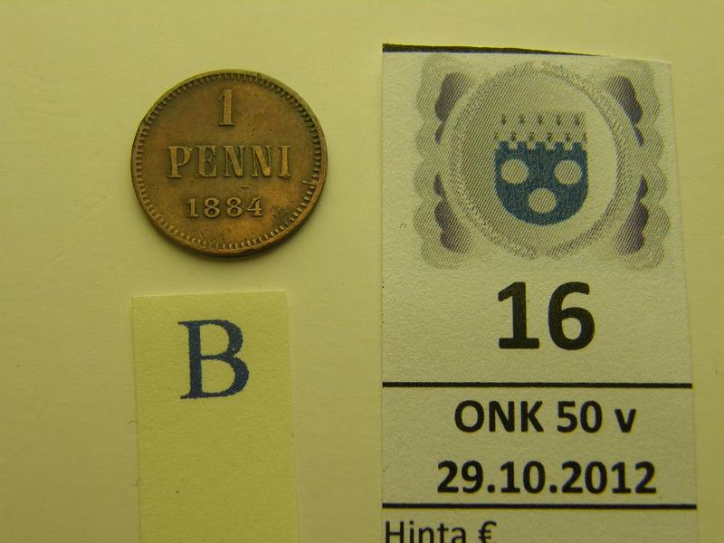 k-0016-b.jpg - Kohde 16 (kuva 2/2), lhthinta: 60 € 1 p 1884 prv, l.puhd, kunto: 5