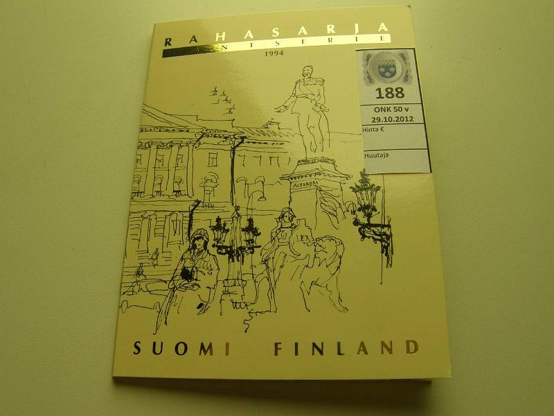 k-0188-a.jpg - Kohde 188, lhthinta: 30 € 1994 III Monetan avajaiset, Aleksanteri II -jetoni, painos 2000, n:o 1991, kunto: 9