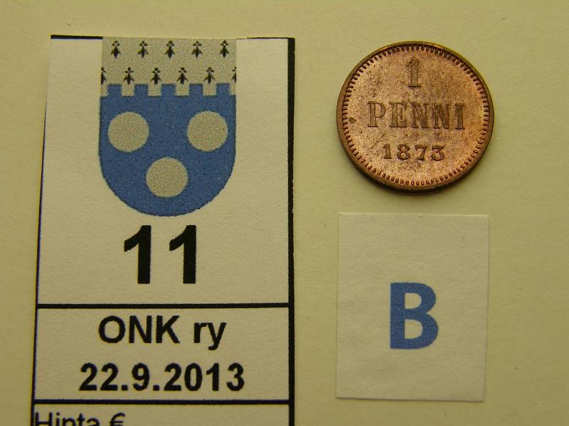 k-0011-b.jpg - Kohde 11 (kuva 2/2), lhthinta: 120 € / myyntihinta: 120 € 1 p 1873 lhes kokonaan leimakiiltoinen, terv meisti, erittin kaunis!, kunto: 8