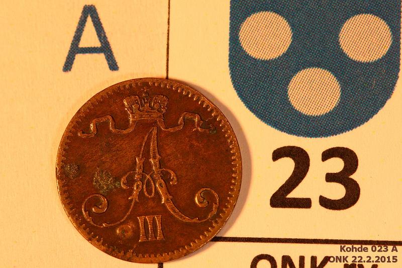 k-0023-a.jpg - Kohde 23 (kuva 1/2), lhthinta: 50 € / myyntihinta: 68 € 1 p 1884 ij, likaa, lpuhd, kunto: 4