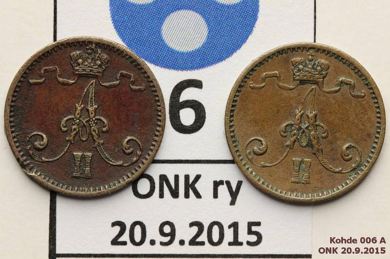 k-0006-a.jpg - Kohde 6 (kuva 1/2), lhthinta: 5 € / myyntihinta: 17 € 1 p 1873, 74 1873 rv, likaa, puhd, 1874 eprv, kunto: 4