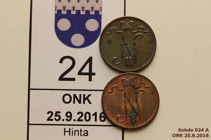 k-0024-a.jpg - Kohde 24 (kuva 1/2), lhthinta: 5 € / myyntihinta: 7 € 1 p 1900, -01 Phom.likt, -01 leimakiiltoa, kunto: 7, 8