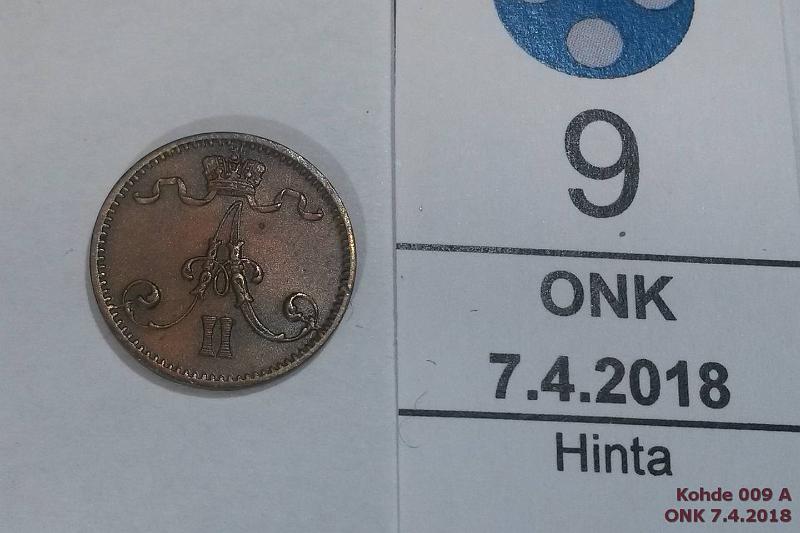 k-0009-a.jpg - Kohde 9 (kuva 1/2), lhthinta: 15 € / myyntihinta: 15 € 1 p 1876 Lpuhd, kunto: 7/6