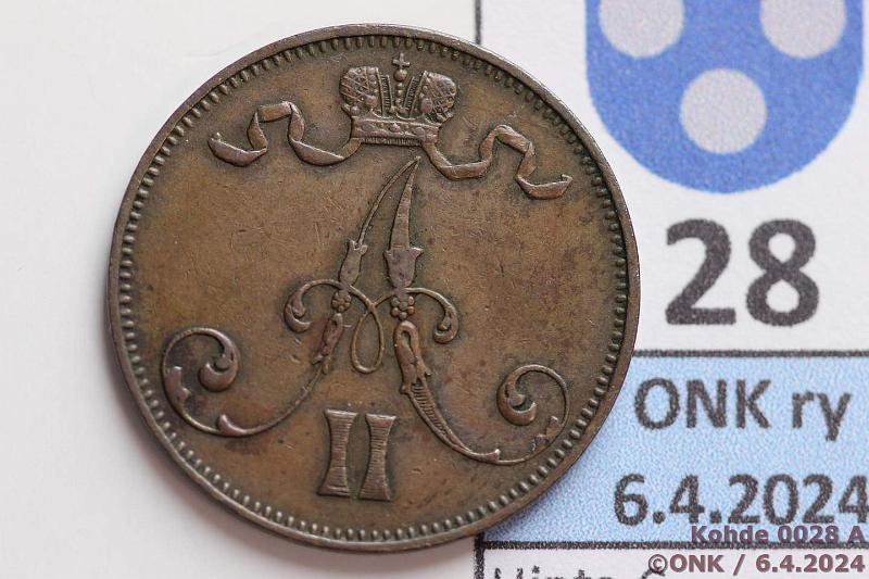 k-0028-a.jpg - Kohde 28 (kuva 1/2), lhthinta: 20 € / ei tarjouksia 5 p 1872 Lpuhd, kunto: 5