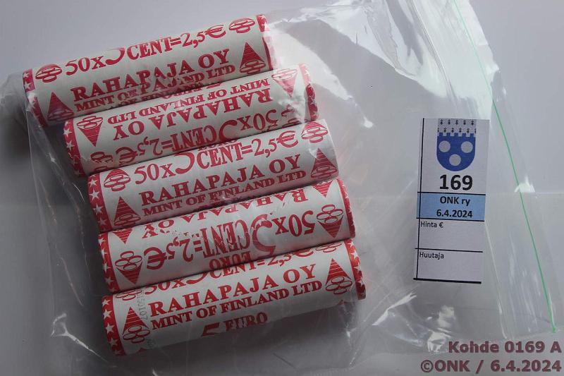 k-0169-a.jpg - Kohde 169, lhthinta: 15 € / myyntihinta: 15 € 5 c 2000(2), -02, -06, -07 Suomi, kunto: 9