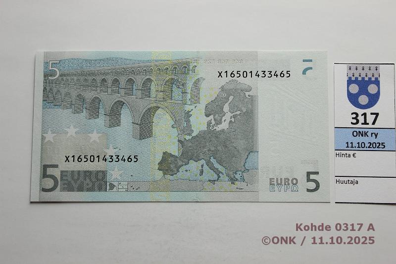 k-0317-a.jpg - Kohde 317 (kuva 1/2), l�ht�hinta: 10 &euro; / ei tarjouksia Saksa 1/2/X/R4 X16501433465 R004 D6 Tri, var B, kunto: 9