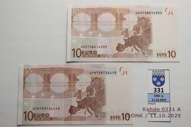 k-0331-a.jpg - Kohde 331, l�ht�hinta: 44 &euro; / ei tarjouksia Ranska (2) 2/2/U/L28,29 U03738014393 L028 C1 Tri, U19759734419 L029 C3 Tri, kunto: 9