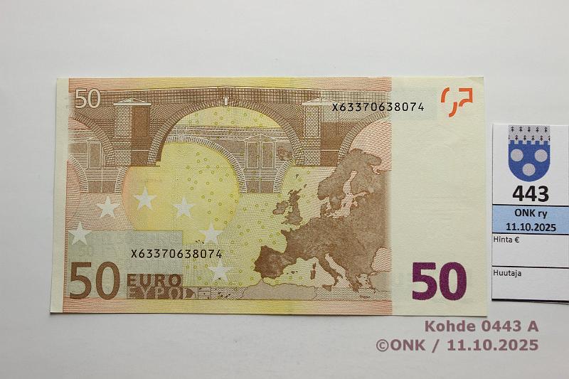 k-0443-a.jpg - Kohde 443, l�ht�hinta: 65 &euro; / ei tarjouksia Saksa 4/2/X/R36 X63370638074 R036 G5 Tri, painumia, kunto: 8