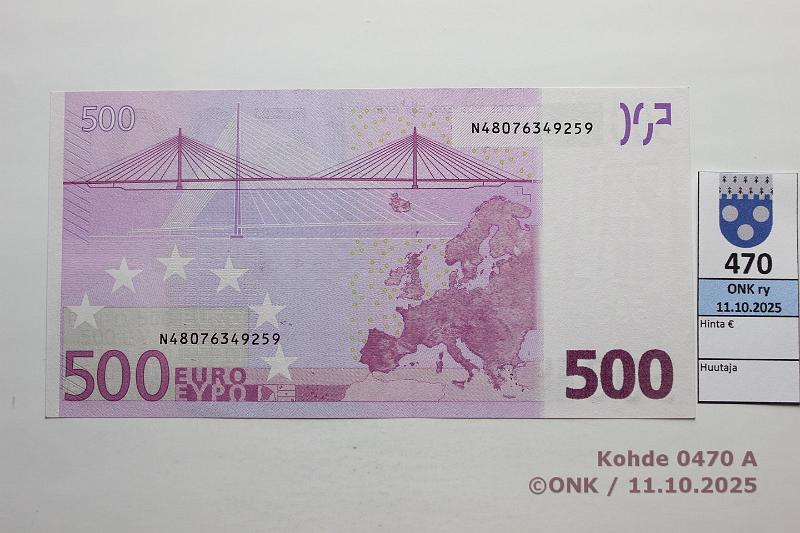 k-0470-a.jpg - Kohde 470 (kuva 1/2), l�ht�hinta: 800 &euro; / ei tarjouksia It�valta 7/3/N/F8 N48076349259 F008 H4 Dra, kunto: 10