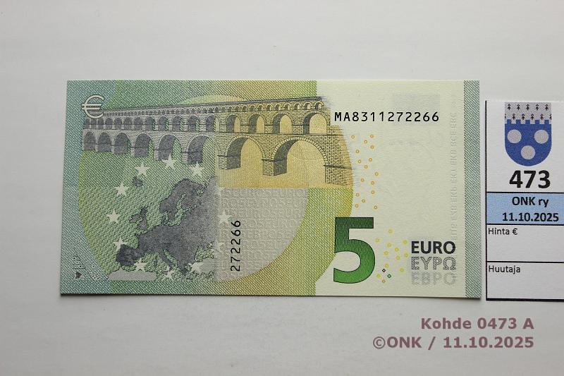 k-0473-a.jpg - Kohde 473, l�ht�hinta: 8 &euro; / myyntihinta: 17 &euro; Portugali 1/4/M9 MA8311272266 M009 C2 Lag, kunto: 9