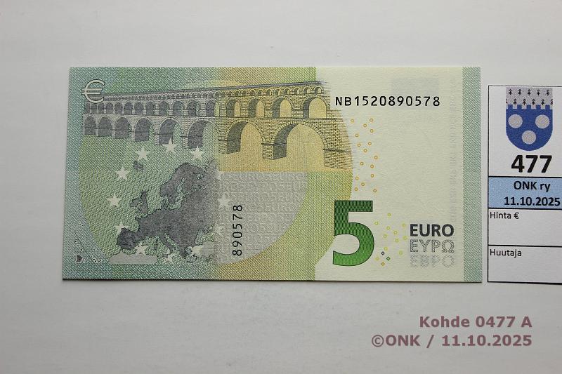 k-0477-a.jpg - Kohde 477, l�ht�hinta: 30 &euro; / ei tarjouksia It�valta 1/3/N19 NB1520890578 N019 E1 Dra, kunto: 7