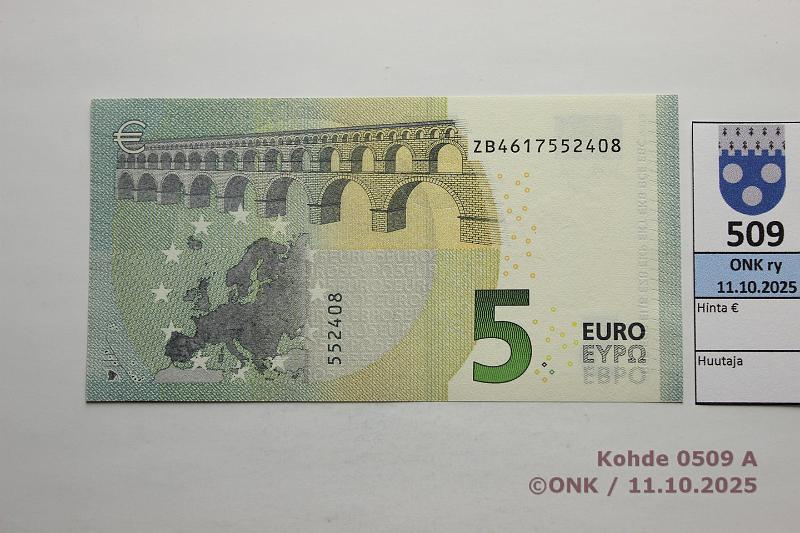 k-0509-a.jpg - Kohde 509, l�ht�hinta: 8 &euro; / myyntihinta: 8 &euro; Belgia 1/3/Z3 ZB4617552408 Z003 G2 Dra, kunto: 9