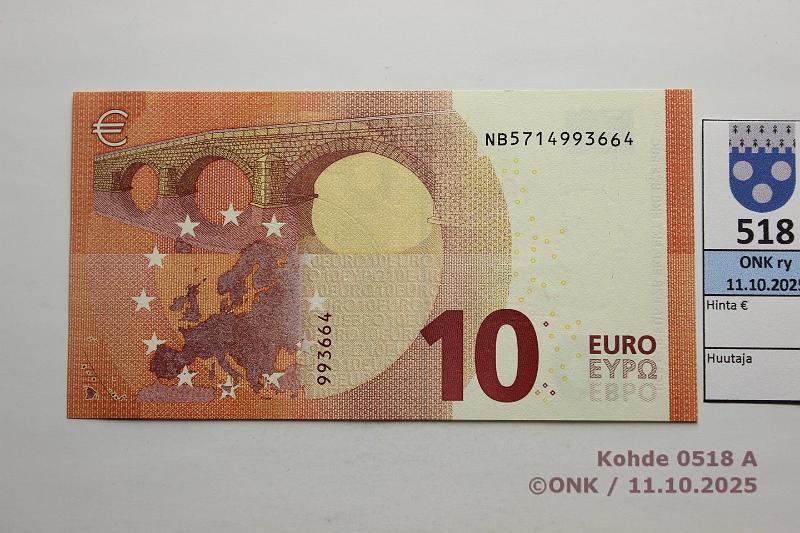 k-0518-a.jpg - Kohde 518, l�ht�hinta: 25 &euro; / ei tarjouksia It�valta 2/3/N11 NB5714993664 N011 G5 Dra, kunto: 8