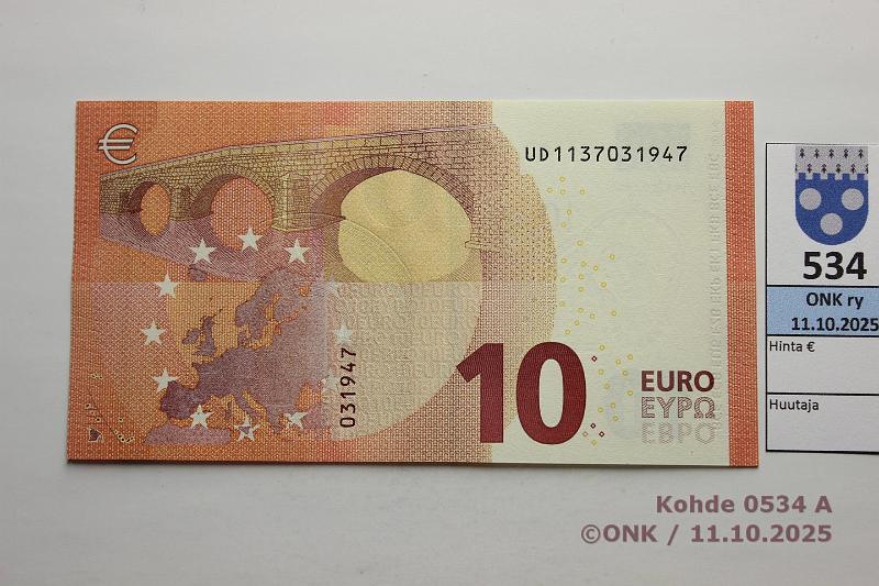 k-0534-a.jpg - Kohde 534, l�ht�hinta: 14 &euro; / ei tarjouksia Ranska 2/3/U5 UD1137031947 U005 E4 Dra, kunto: 9