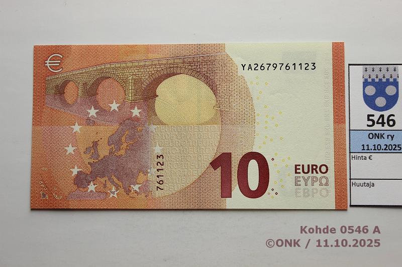 k-0546-a.jpg - Kohde 546, l�ht�hinta: 30 &euro; / ei tarjouksia Kreikka 2/3/Y5 YA2679761123 Y005 G5 Dra, painuma, kunto: 9