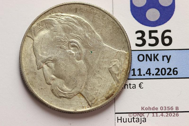 k-0356-b.jpg - Kohde 356 (kuva 2/2), l�ht�hinta: 20 &euro; / myyntihinta: 56 &euro; 10 zl 1935 Y#29 Ag, 22g/750, J�zef Pi?sudski, kunto: 9