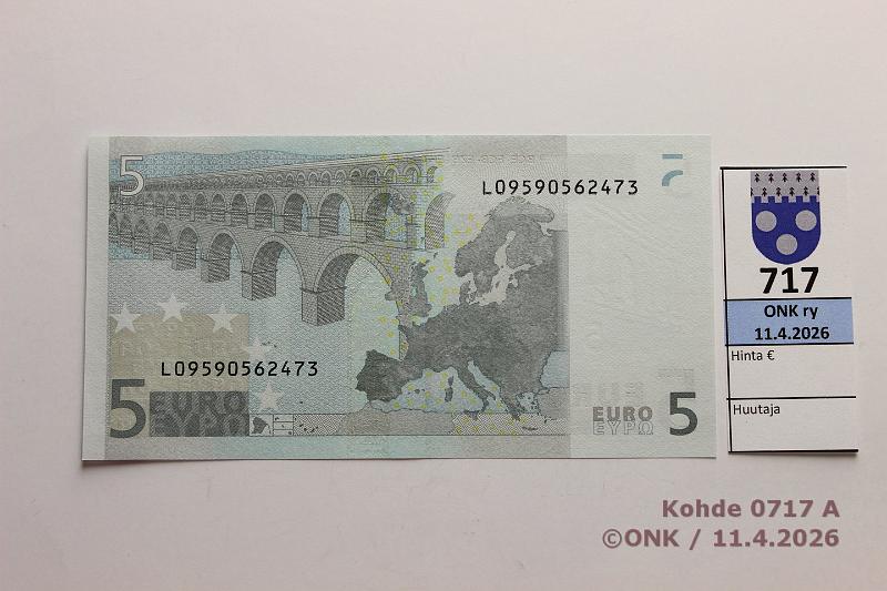 k-0717-a.jpg - Kohde 717, l�ht�hinta: 10 &euro; / ei tarjouksia Suomi 1/2/L/E10 L 095 90562473 Tri E010 A5, kunto: 9