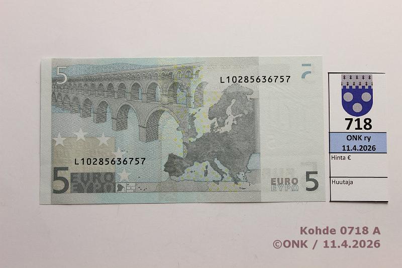 k-0718-a.jpg - Kohde 718, l�ht�hinta: 35 &euro; / ei tarjouksia Suomi 1/2/L/E11 L 102 85636757 Tri E011 J2, kunto: 9