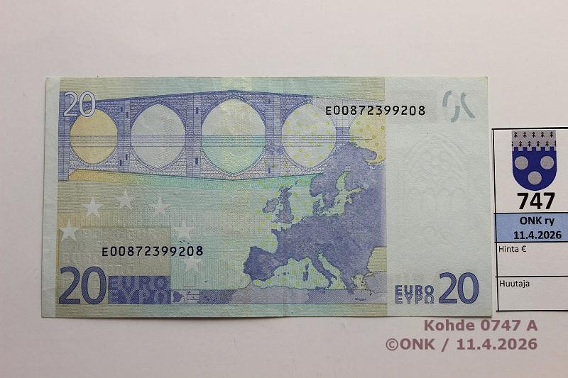 k-0747-a.jpg - Kohde 747, l�ht�hinta: 35 &euro; / ei tarjouksia Slovakia 3/2/E/G10 E00872399208 Tri G010 F3, kunto: 5