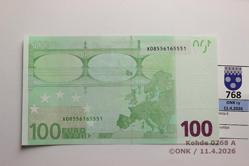 k-0768-a.jpg - Kohde 768 (kuva 1/2), l�ht�hinta: 120 &euro; / ei tarjouksia Saksa 5/3/X/R1 X08556165551 Dra R001 F1, pieni paperivika, kunto: 9