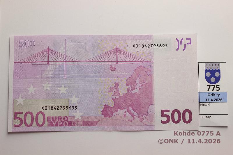 k-0775-a.jpg - Kohde 775 (kuva 1/2), l�ht�hinta: 650 &euro; / myyntihinta: 650 &euro; Saksa 7/1/X/R3 X01842795695 Dui R003 E2, kunto: 9