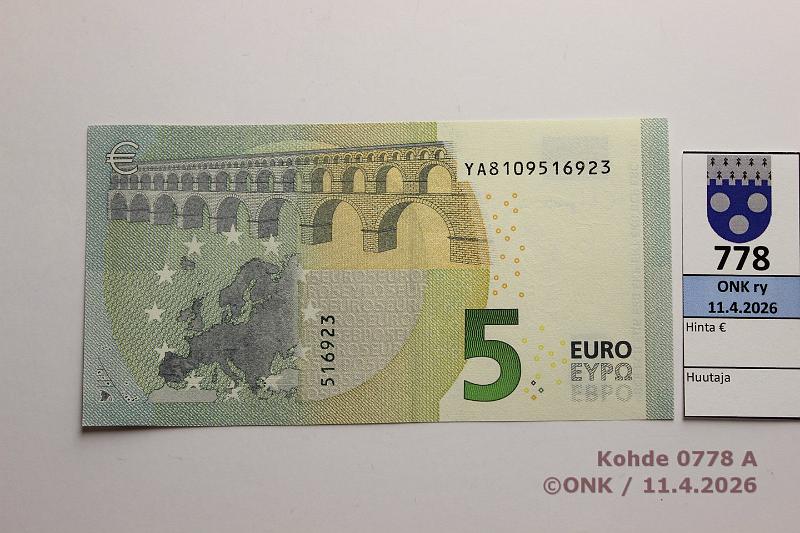 k-0778-a.jpg - Kohde 778 (kuva 1/2), l�ht�hinta: 8 &euro; / myyntihinta: 15 &euro; Kreikka 1/4/Y9 YA8109516923 Lag Y009 E2, kunto: 9