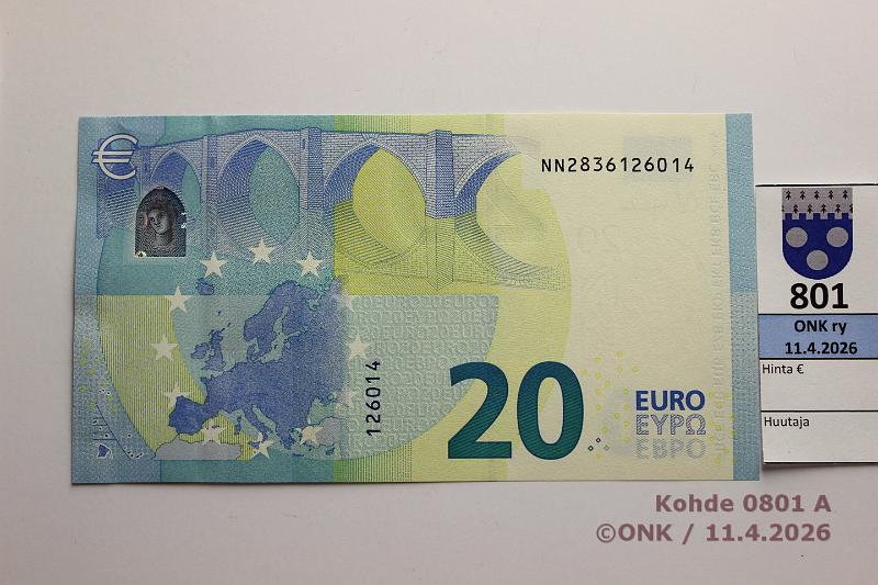 k-0801-a.jpg - Kohde 801 (kuva 1/2), l�ht�hinta: 28 &euro; / ei tarjouksia It�valta 3/4/N18 NN2836126014 Lag N018 H2, kunto: 9