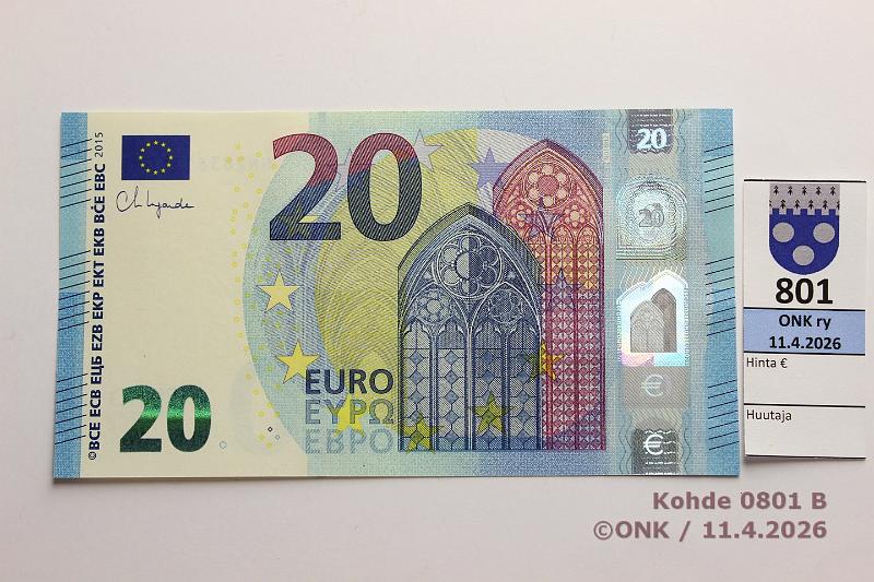 k-0801-b.jpg - Kohde 801 (kuva 2/2), l�ht�hinta: 28 &euro; / ei tarjouksia It�valta 3/4/N18 NN2836126014 Lag N018 H2, kunto: 9