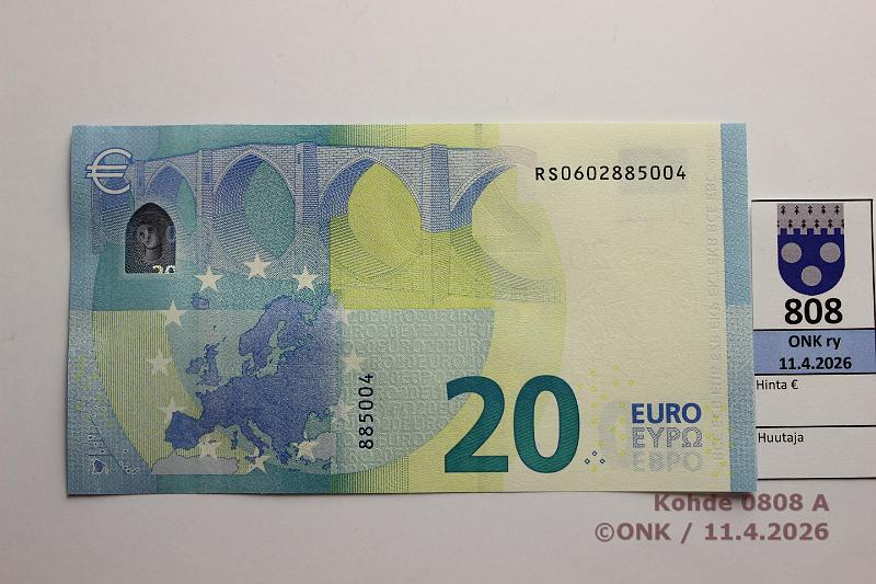 k-0808-a.jpg - Kohde 808, l�ht�hinta: 26 &euro; / myyntihinta: 30 &euro; Saksa 3/4/R33 RS0602885004 Lag R033 E3, kunto: 9