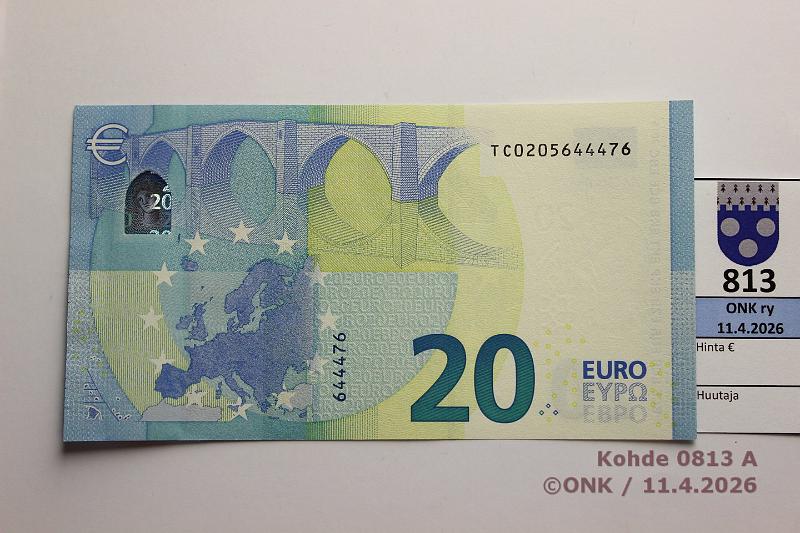 k-0813-a.jpg - Kohde 813, l�ht�hinta: 40 &euro; / myyntihinta: 40 &euro; Irlanti 3/3/T3 TC0205644476 Dra T003 G3, kunto: 9