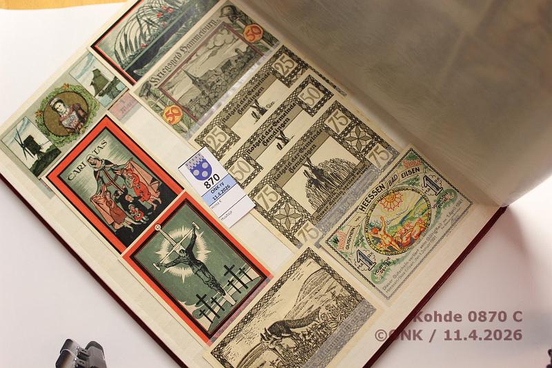 k-0870-c.jpg - Kohde 870 (kuva 3/3), l�ht�hinta: 72 &euro; / myyntihinta: 83 &euro; H�t�seteleit� 1918? (160)   Saksa , 160 eril kansiossa, suurin osa virheett�mi�, kunto: 7-9